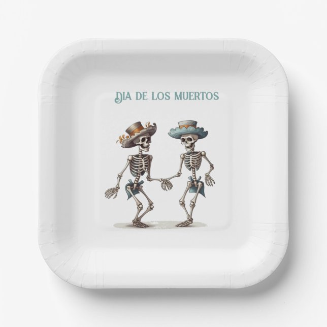 Eternal Dance, custom Paper Plates (Front)