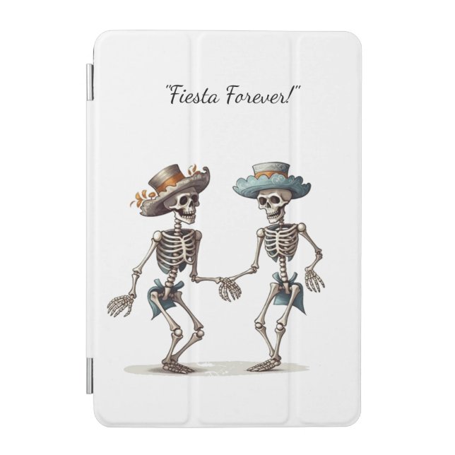 Eternal Dance Dia de los Muertos Calaveras iPad Mini Cover (Front)