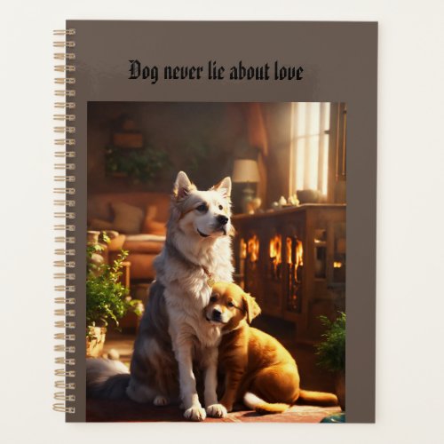 Eternal Devotion Dog Love in Every Page Planner
