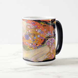 Eternal Elegance: Gustav Klimt's Water Serpents II Color Morph Mug