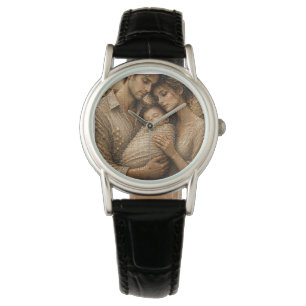 Eternal Embrace – 3D Micro Mosaic Family Portrait Watch