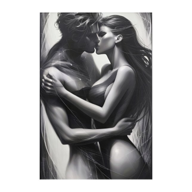Eternal Embrace Acrylic Print (Front)