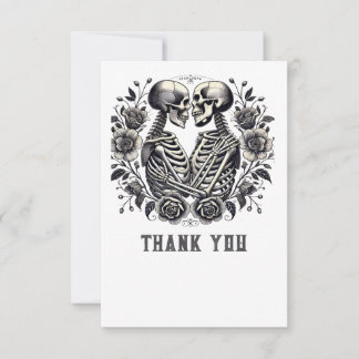Eternal Embrace: Love Beyond Life Thank You Card