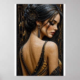 Eternal Embrace – Premium Ladies T-Shirt Poster