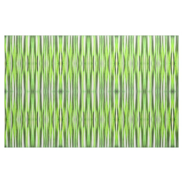 Eternal Evergreen Stripy Pattern Fabric (Fat Quarter)