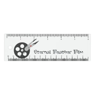 Eternal Feather Film 6 Inch Ruler