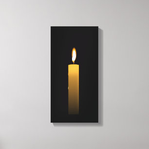 Eternal Flame Canvas Print