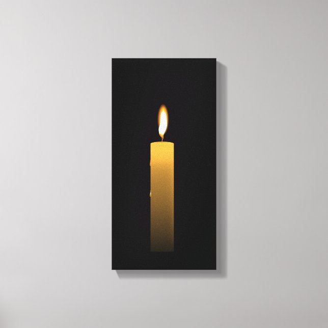 Eternal Flame Canvas Print (Front)