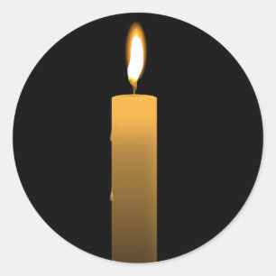 Eternal Flame Classic Round Sticker