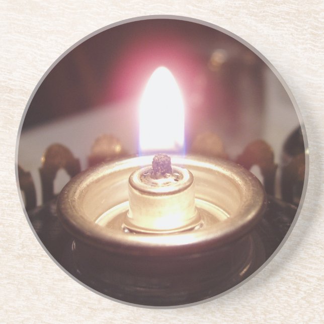Eternal Flame Drink Coaster (Front)