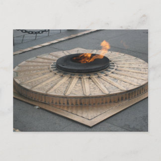 Eternal flame postcard