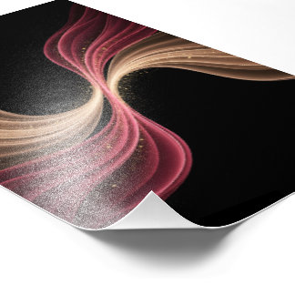 Eternal Flow of Love — Abstract Romantic Art Photo Print