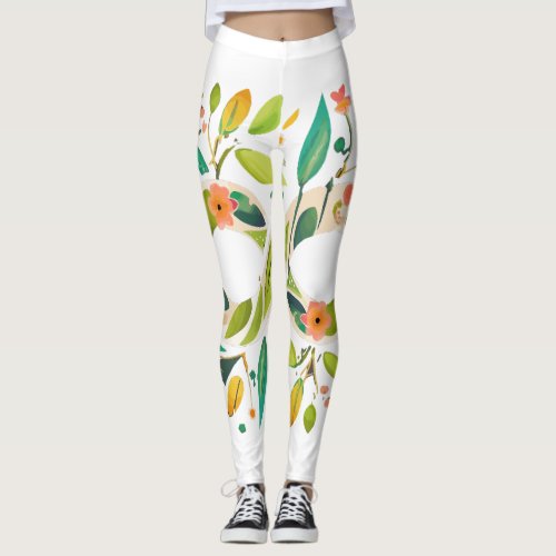 Eternal Genesis Nature_Inspired Infinity Leggings