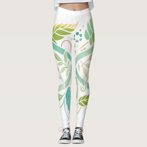 Eternal Genesis Nature_Inspired Infinity Leggings