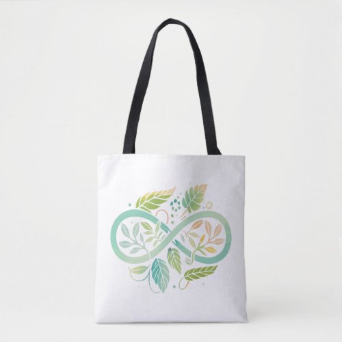 Eternal Genesis Nature_Inspired Infinity Tote Bag