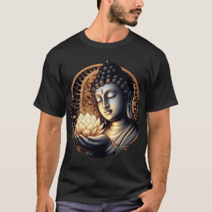 "Eternal Grace: Buddha with Sacred Lotus" T-Shirt