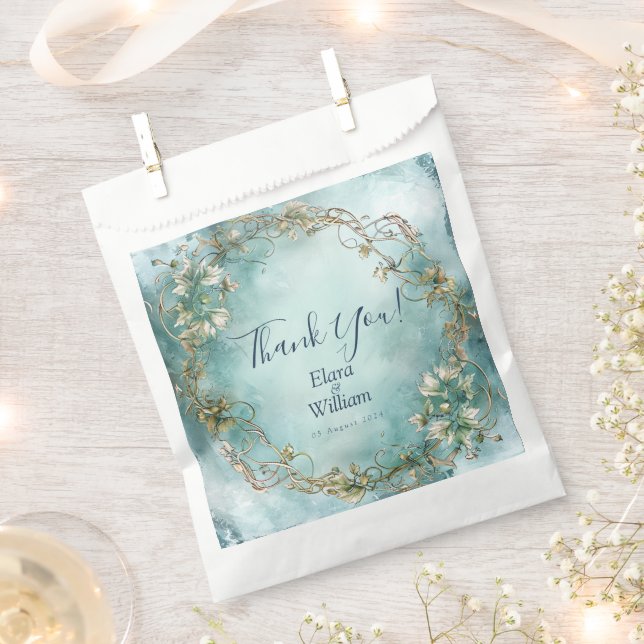 Eternal Grace Fantasy Wedding  Favor Bag (Clipped)