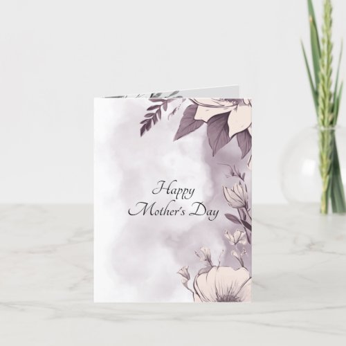 Eternal Gratitude Mothers Day Floral Card