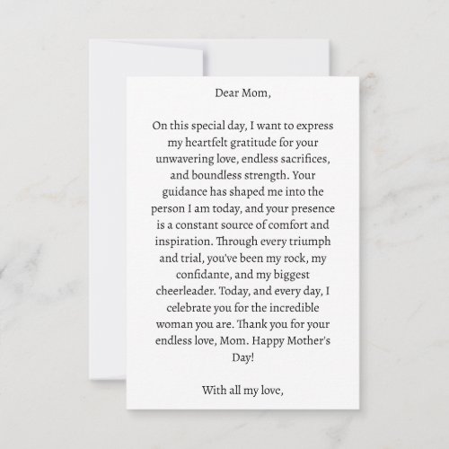 Eternal Gratitude mothers day greeting cards