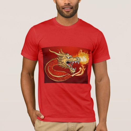 Eternal Guardian Draconic Strength Tattoo Design T_Shirt