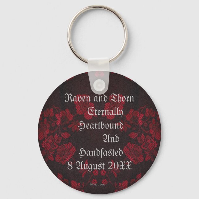 Eternal Handfasting/Wedding Suite Keychain (Front)