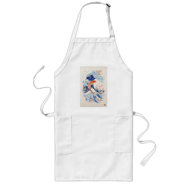 Eternal Ink – Timeless Tattoo Design Long Apron (Front)