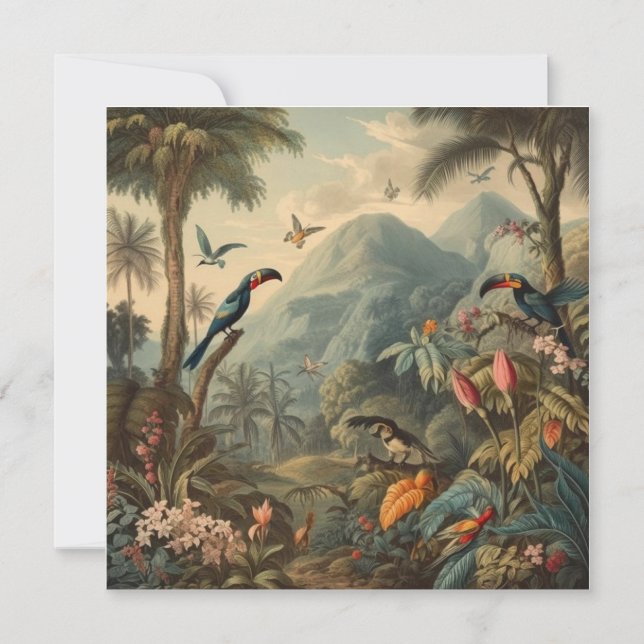 Eternal Jungle Odyssey Vintage Botanical (Front)