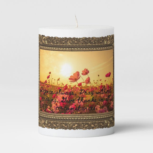 Eternal Light: A Candle of Faith and Scripture (Front)