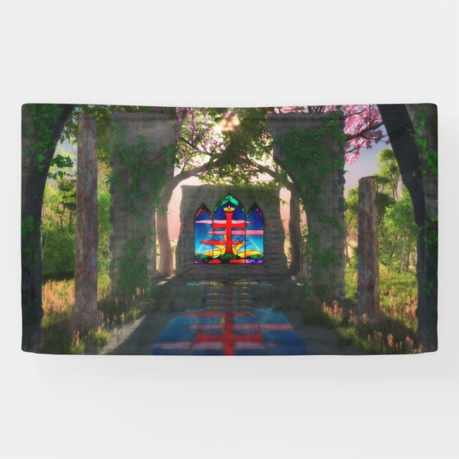 Eternal Light Easter Banner (Horizontal)