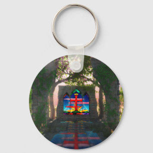 Eternal Light Easter Keychain