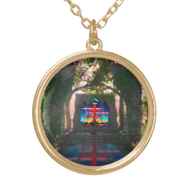 Eternal Light Easter Necklace (Front)
