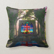 Eternal Light Easter Pillow