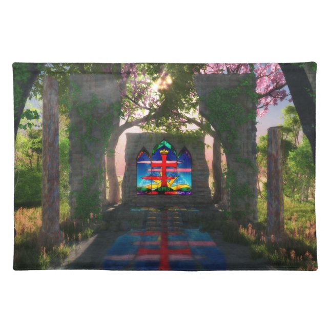 Eternal Light Easter Placemat (Front)