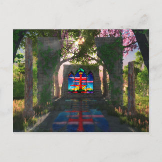 Eternal Light Easter Postcard