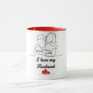 Eternal Love Emblem: I Love My Husband Mug
