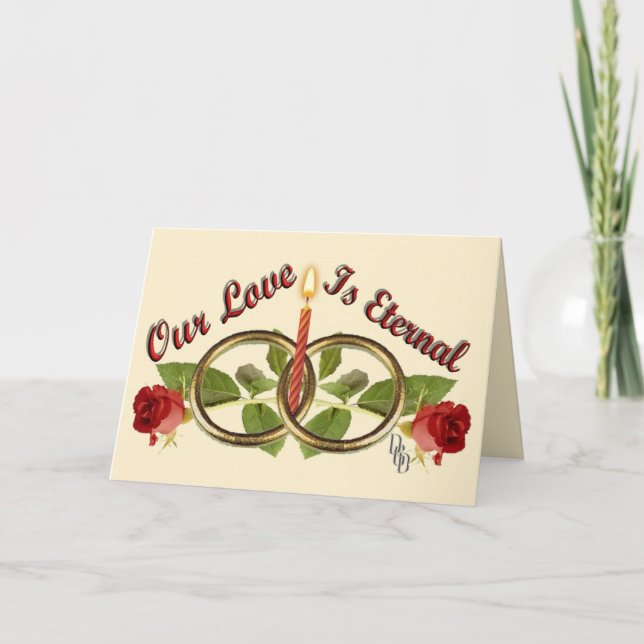 Eternal Love Holiday Card (Front)