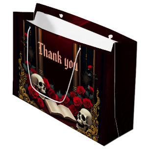 Eternal love in the shadows of darkness, large gift bag