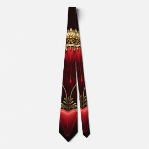 Eternal love in the shadows of darkness, neck tie