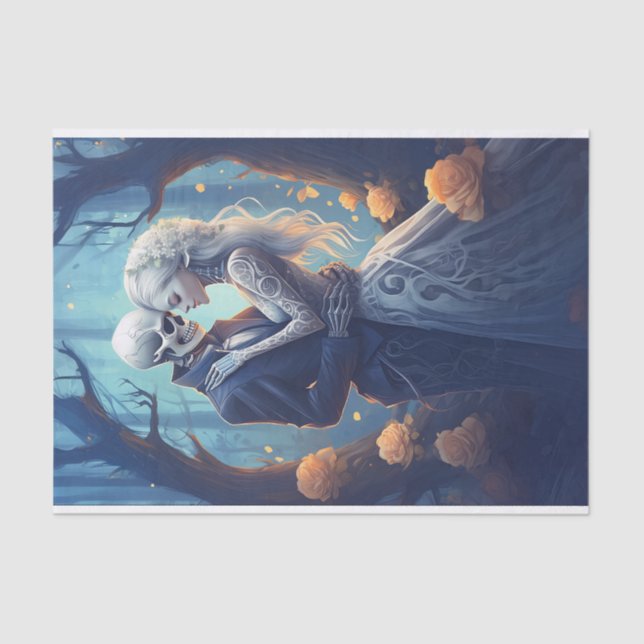 Eternal Love, Inseparable Souls, Gothic Lovers Tissue Paper (Front)