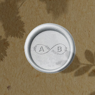 Eternal Love Knot : Personalized Infinity Symbol Wax Seal Stamp