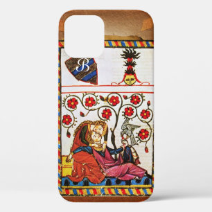 ETERNAL LOVE MONOGRAM parchment iPhone 12 Case