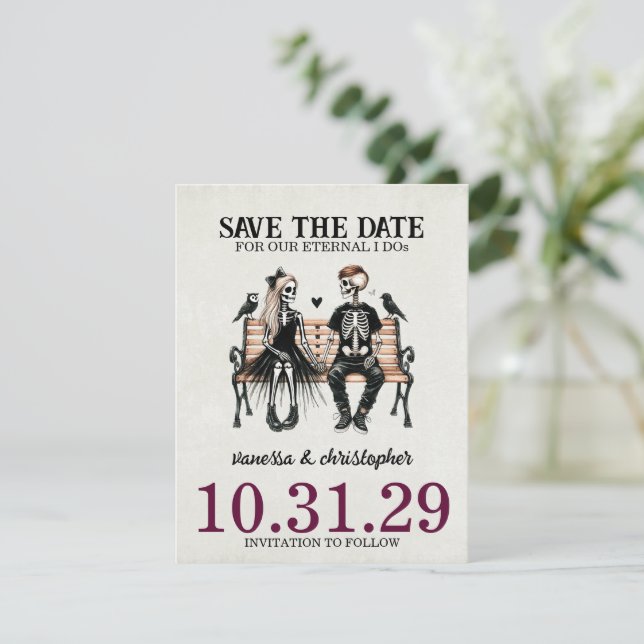 Eternal Love Save The Date (Standing Front)