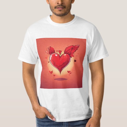 Eternal Love Traditional Tattoo T_Shirt Design