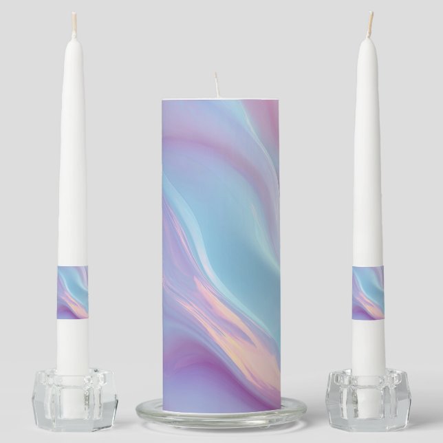 Eternal Love Unity Candle Set (Front)