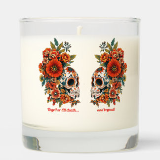 Eternal Love - Valentine's Day Sugar Skulls Design Scented Candle
