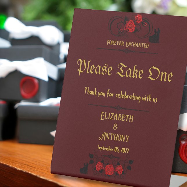 Eternal Love Wedding Tabletop Sign (Creator Uploaded)