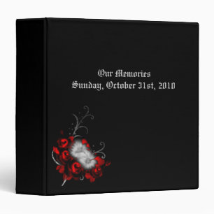 Eternal Memories Gothic Wedding Photo Album 3 Ring Binder