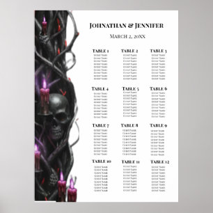 Eternal Night Gothic Vampire Wedding Dark Romance Poster