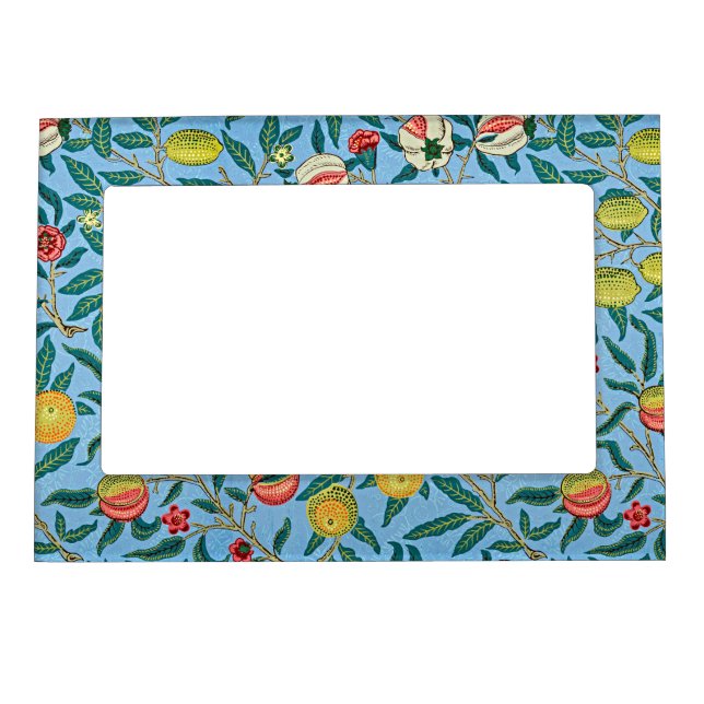 Eternal Orchard: William Morris's Four Fruits Magnetic Frame (Front)