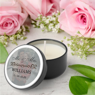 Eternal Photo Wedding Mini Candle Favors